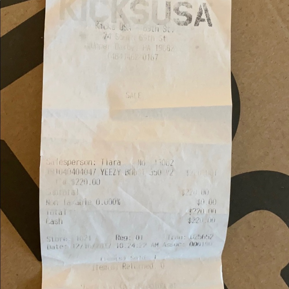COPY - Yeezy Boost 350 V2 Blue Tint Size 5 - Picture 8 of 12